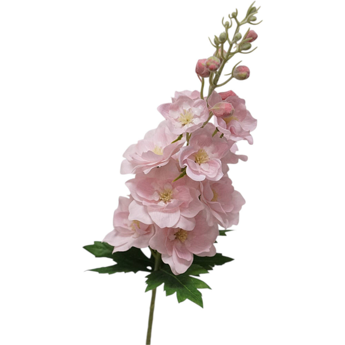 27"Real Touch Delphinium: Begonia Pink