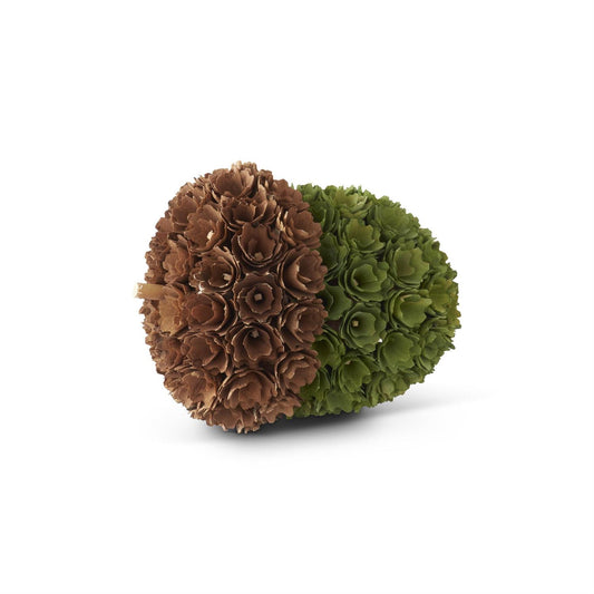 6.5" Green&Brown Acorn