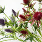 26" Artificial Thistle Eryngium Sea Holly-10Flowers : Rustic Grey