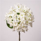 24"Lux Designer-Grade Ultra-Realistic Hydrangea–(7"Bloom): Elegant Brown