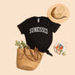 SUNKISSED Graphic T-Shirt: HEATHER MUSTARD / XL