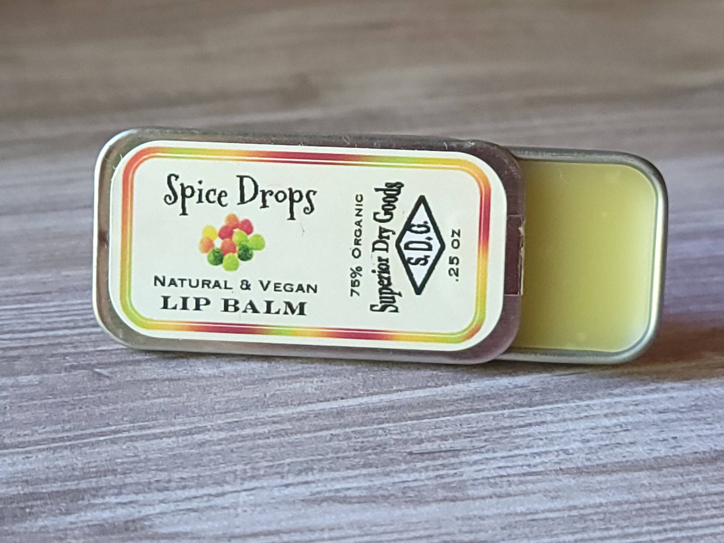 Spice Drops Lip Balm | Aluminum Slider | All Natural