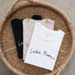 LAKE BUM Graphic T-shirt: BLACK / S