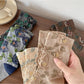 Rufia - Vintage Bloom Embroidered Crew Socks: Navy