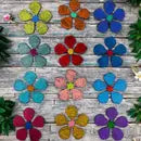 Metal Flower Magnet