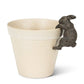 Hanging Rabbit-Brn-3.5"H