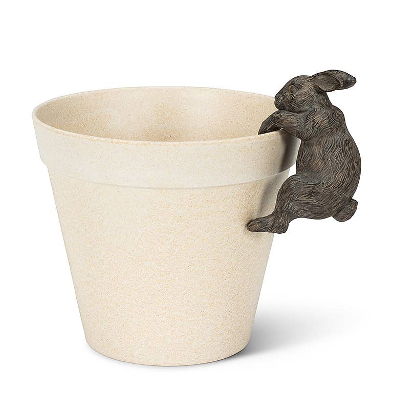 Hanging Rabbit-Brn-3.5"H
