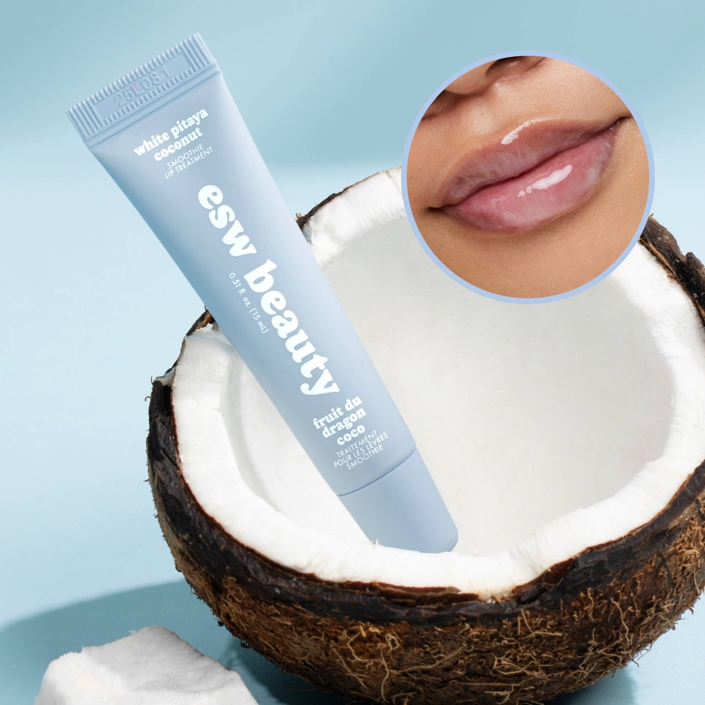 White Pitaya Coconut Smoothie Hydration Lip Treatment