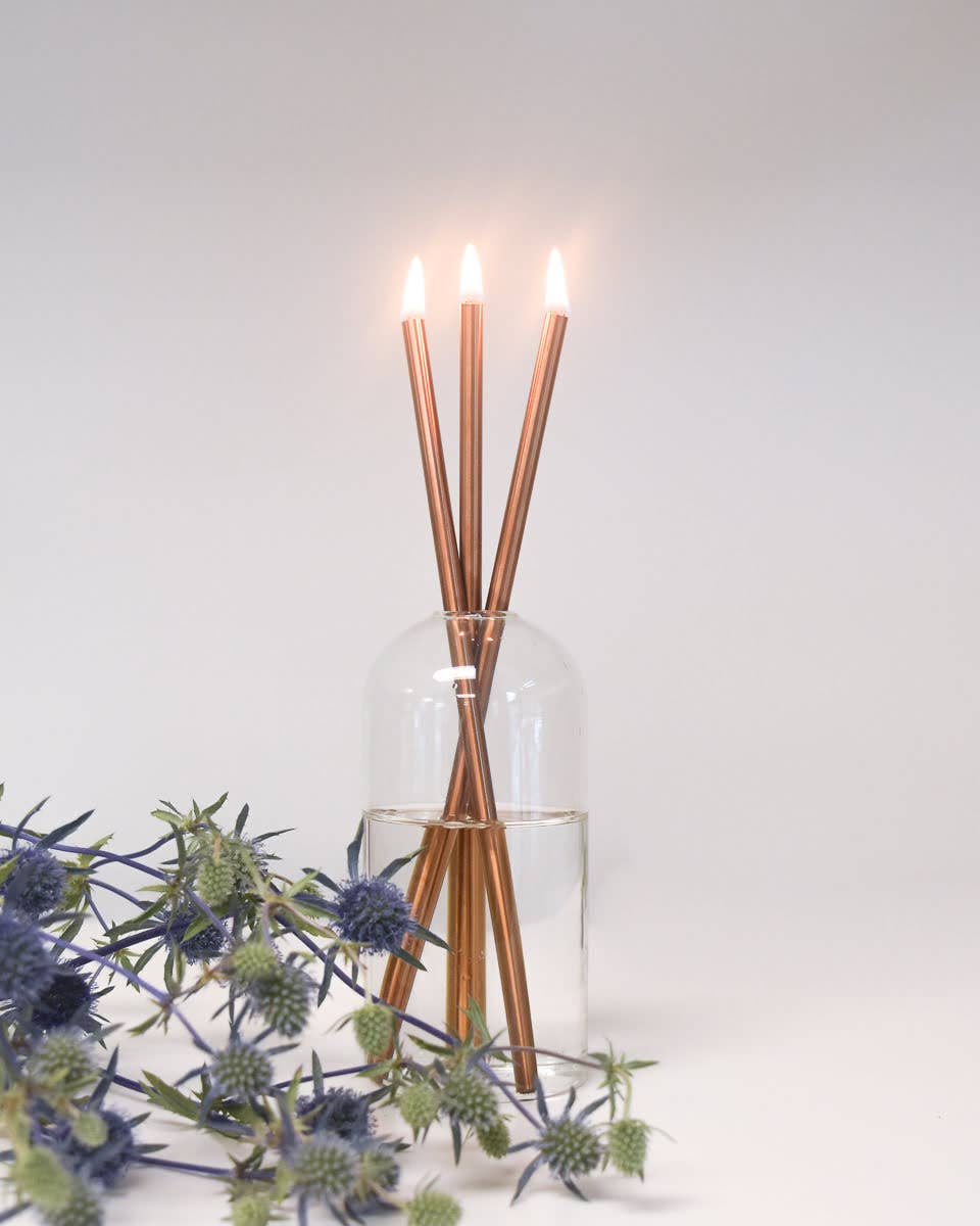 Champagne Everlasting Candle – Reusable Steel [x1 Pack]