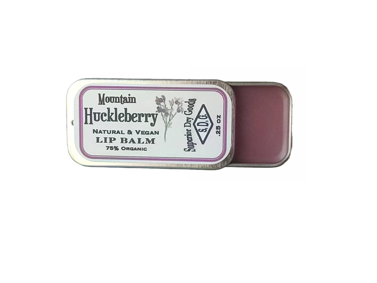 Natural Lip Balm Variety | Lot of 10 Flavors | Slider Tins