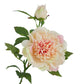 25.5"- Real Touch Peony Stem-2 Blooms: Hot Pink