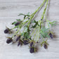 26" Artificial Thistle Eryngium Sea Holly-10Flowers : Soft Pink