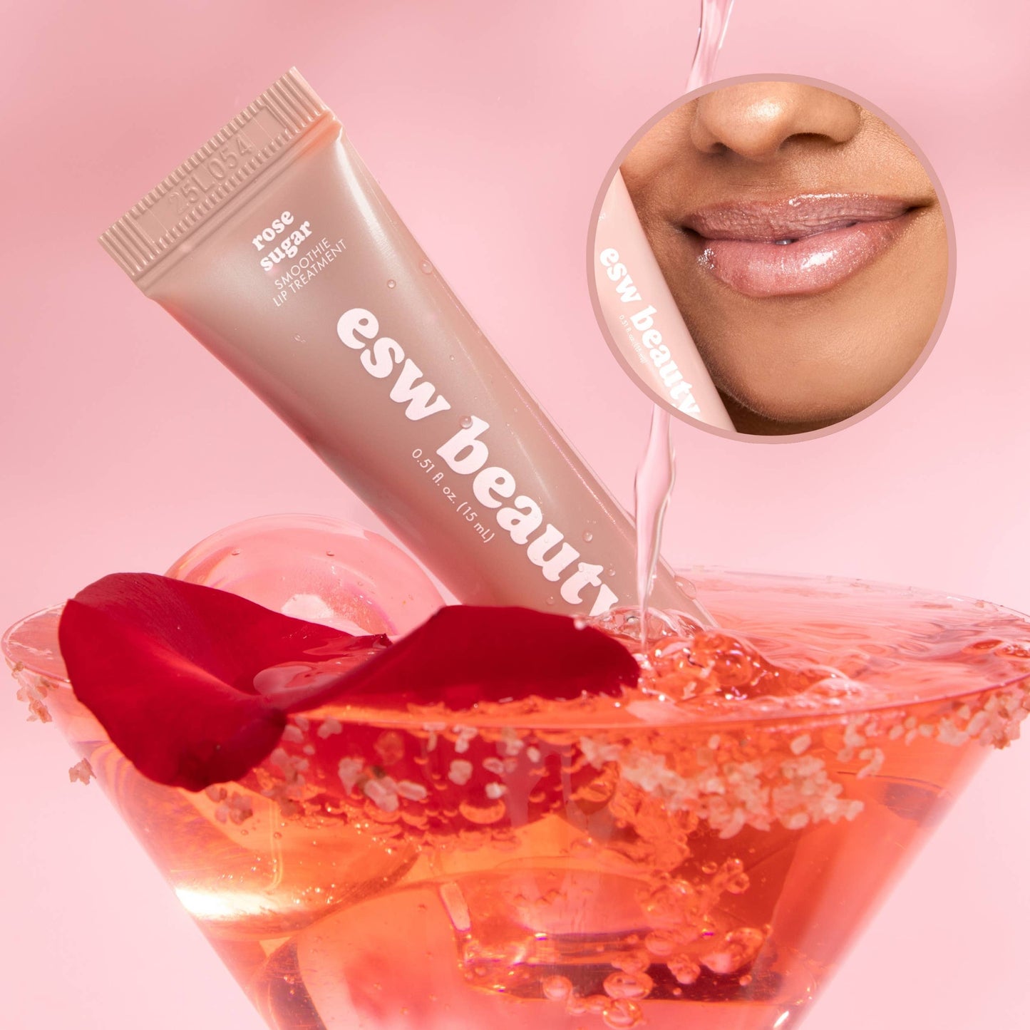 Rose Sugar Enhanced Protection Smoothie Lip Treatment