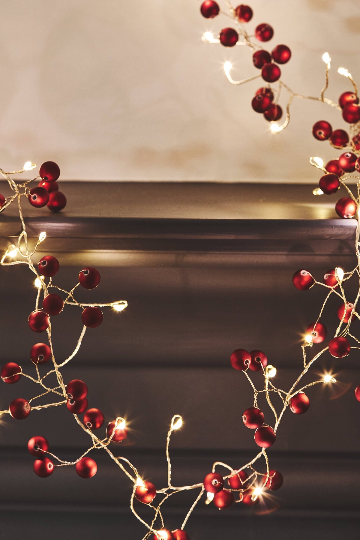 Red Berry Lights - Battery