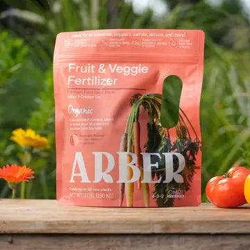 Organic Arber Fruit & Veggie Fertilizer 3lb