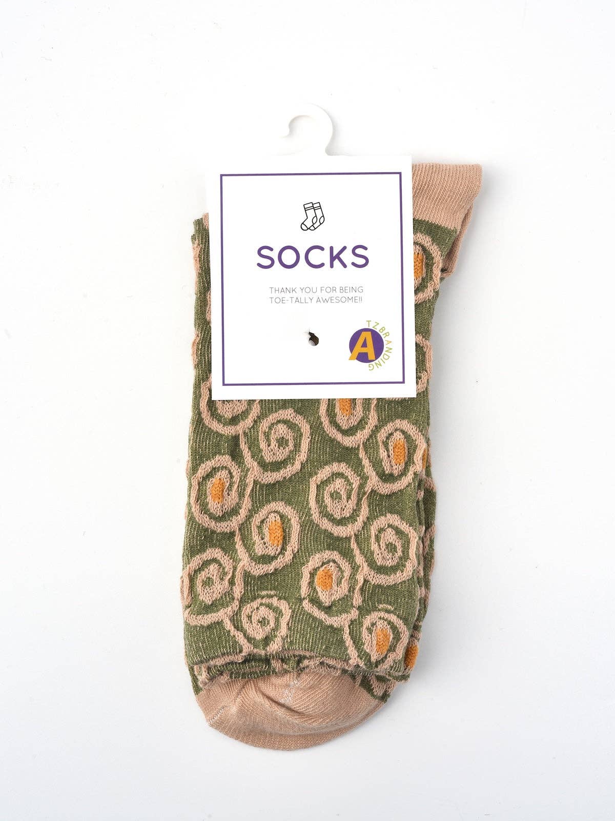 Rufia - Floral Knit Socks - Vintage & Stretchy: Vines