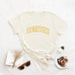 SUNKISSED Graphic T-Shirt: HEATHER MUSTARD / S