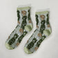 Rufia - Retro Embossed Women's Socks: 1 / One Size