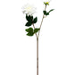 24" Lifelike Real Touch Dahlia -2 flowers: Natural White