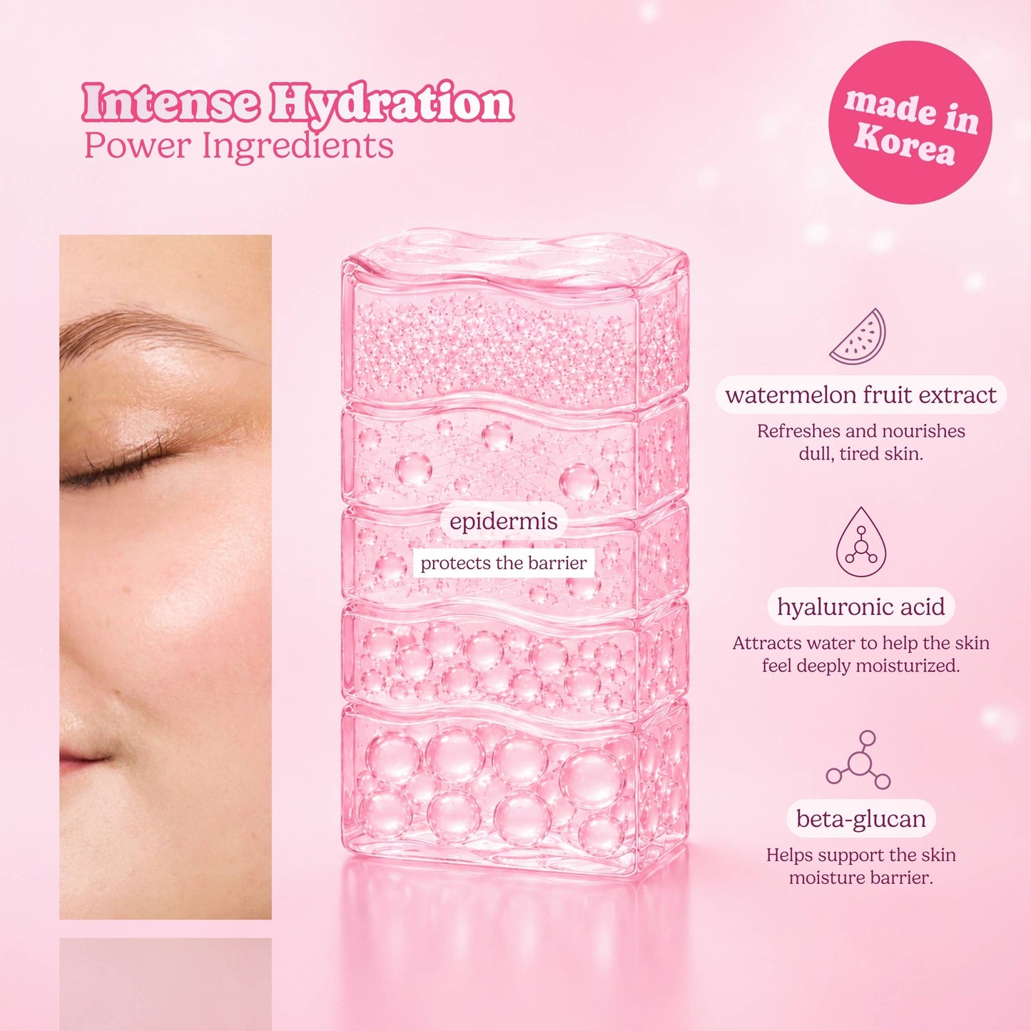 Pink Dream Moisturizing Raw Juice Sheet Mask: With Peg Hole