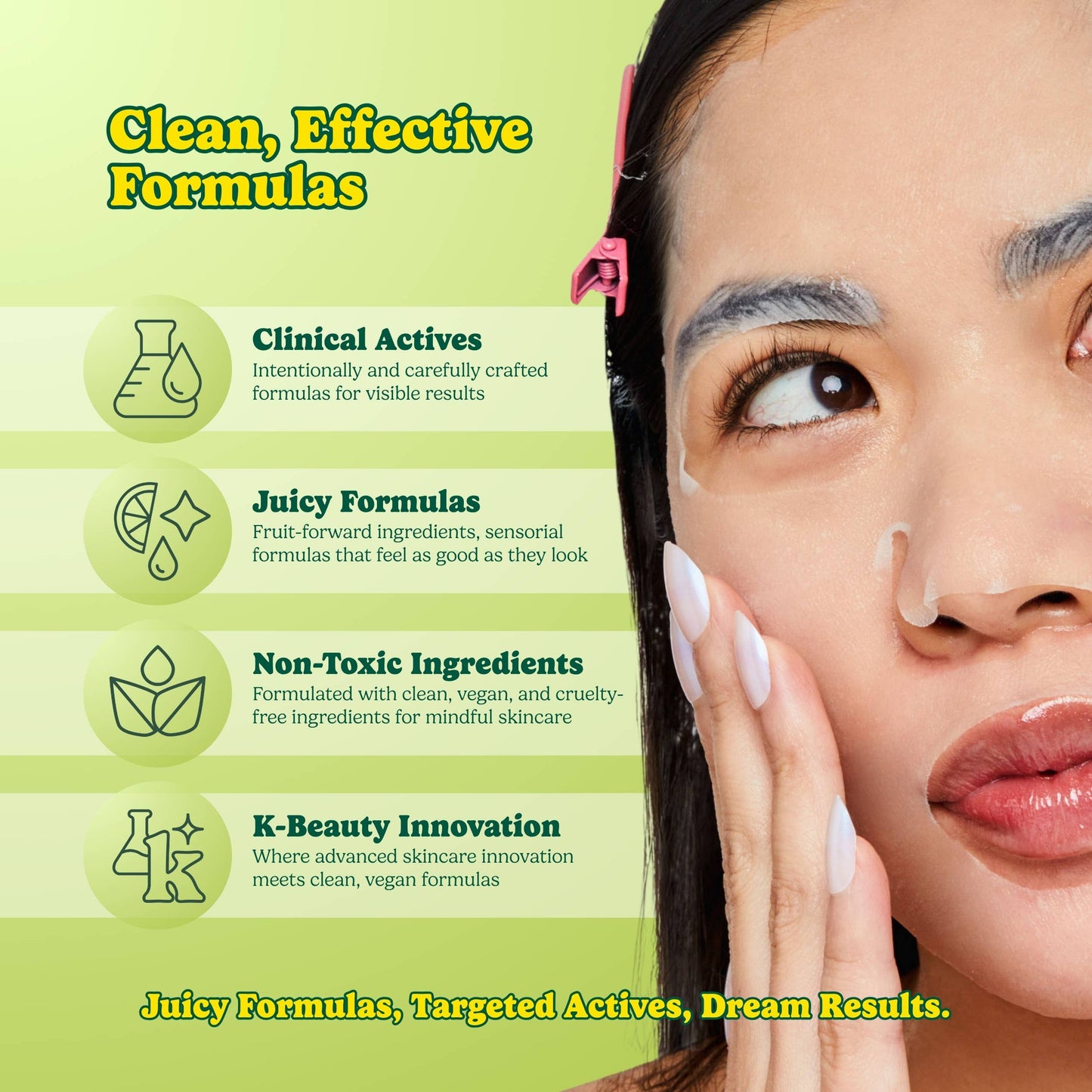 Pineapple Bliss Revitalizing Raw Juice Sheet Mask: With Peg Hole