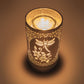 7" Touch Lamp - Wax Warmer- Oil Burner - Silver Dragonfly
