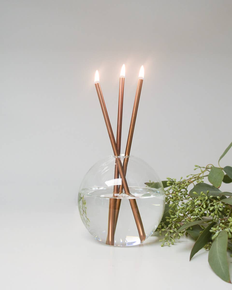 Champagne Everlasting Candle – Reusable Steel [x1 Pack]