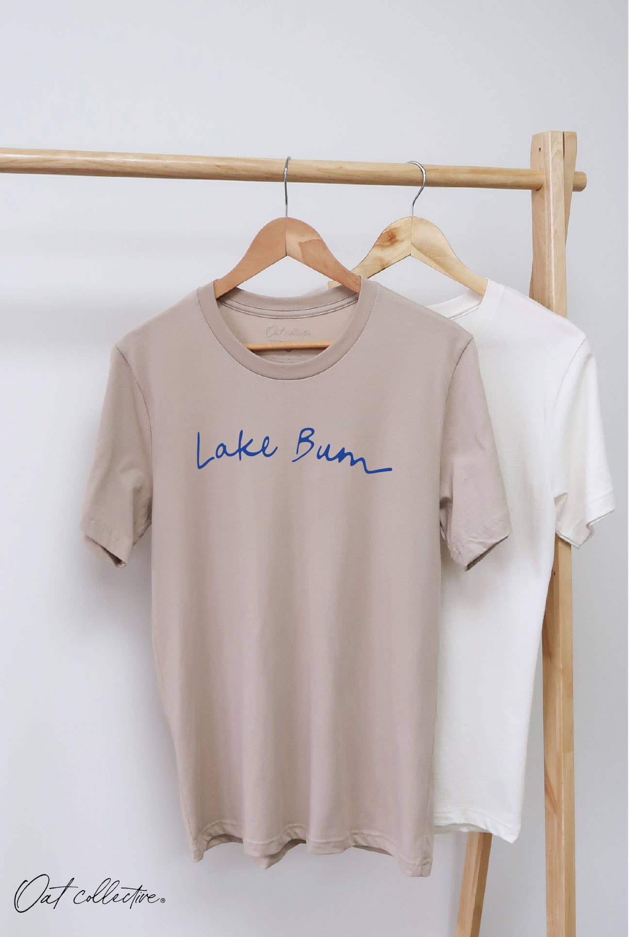LAKE BUM Graphic T-shirt: BLACK / M