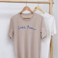 LAKE BUM Graphic T-shirt: BLACK / XL