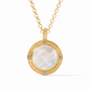 Astor Gold Pendant - Mother of Pearl