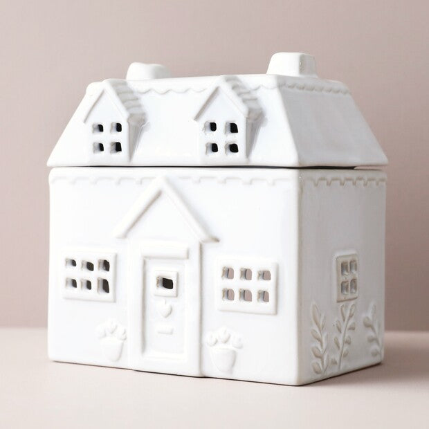 Wax Melt Burner Ceramic House