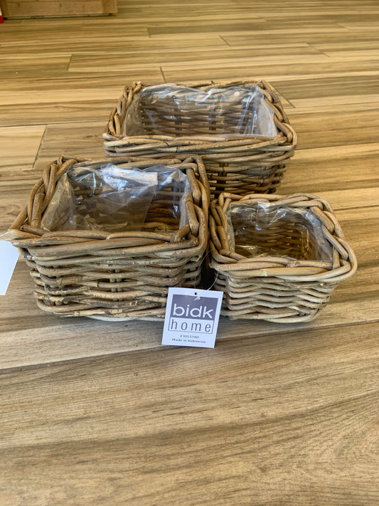 Square Marcia Baskets