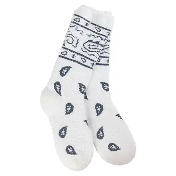 Socks Bandana White