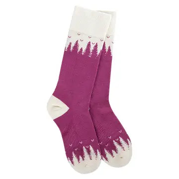 Socks Boysenberry Forest