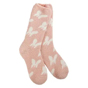 Socks Butterfly Rose