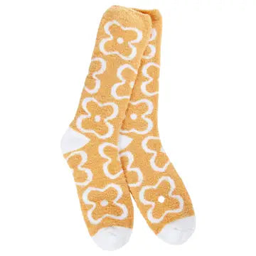 Socks Flower Amber