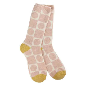 Socks Geometric Rose