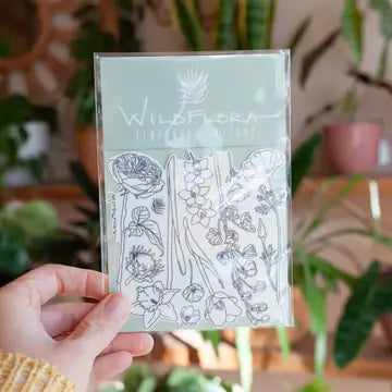 WildFlora Temporary Tattoos