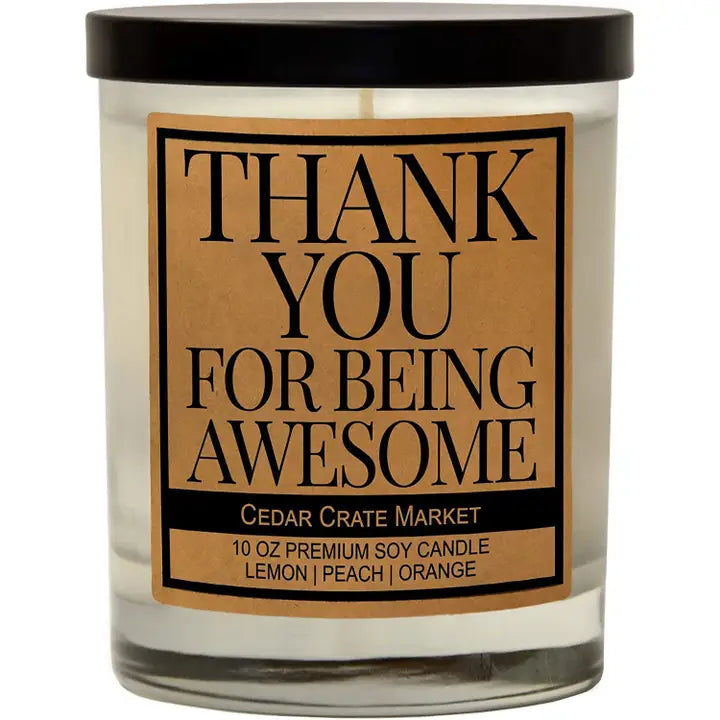Thank you for being awesome
