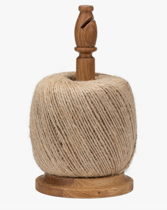 Jute Twine on Oak Wire Cutter