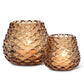 Medium Pinecone Tealight: Green