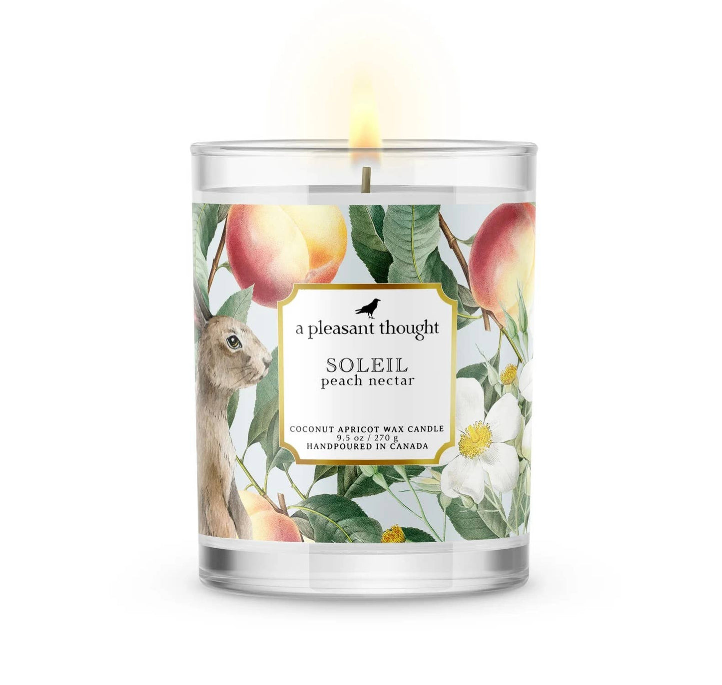 SOLEIL | PEACH NECTAR | CANDLE: Wood