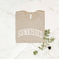 SUNKISSED Graphic T-Shirt: HEATHER MUSTARD / L