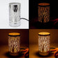 7" Touch Lamp - Wax Warmer- Oil Burner - Silver Dragonfly