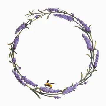 Lavender & Bee Wreath