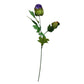 19.5"Globe Thistle 2 buds: Deep Red