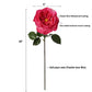 18"Elegant Real touch Juliet Rose-Moisture-touch coating: Soft Blue