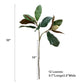 30"Artificial Magnolia Stem w/ Buds