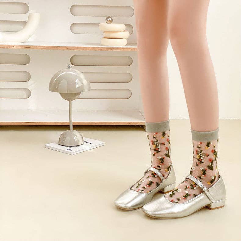 Rufia - Patterned Socks (See thru)