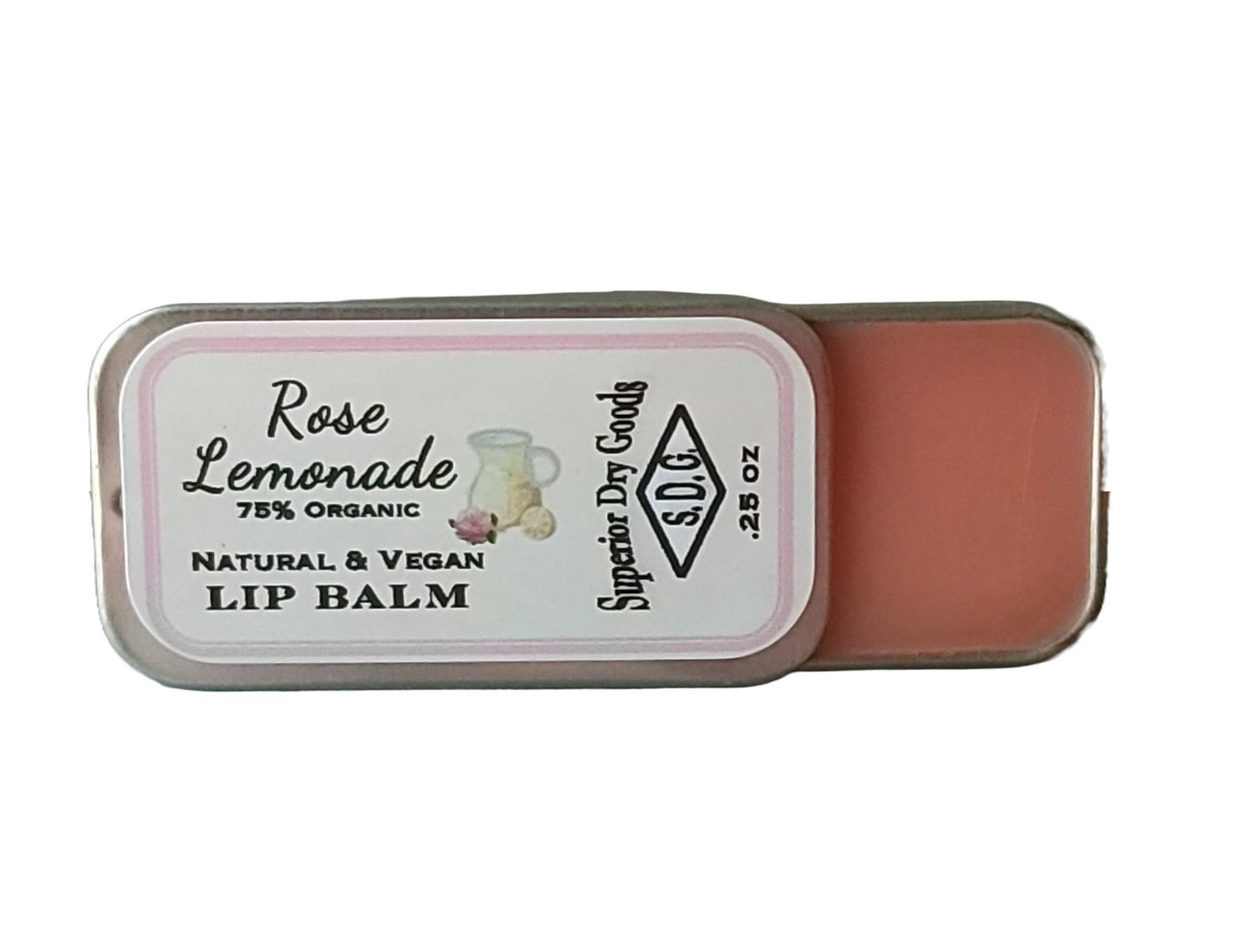 Natural Lip Balm Variety | Lot of 10 Flavors | Slider Tins